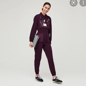 Women's Deep Purple Chennai Jumpsuit - S / Deep Purple
